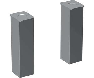 Geberit - Pies para mueble, 2 uds, cromo 500550000