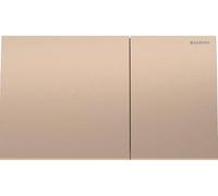 Geberit placa de accionamiento Sigma70 para 2 cisternas, 115.622.QB.1, Color: Oro rojo