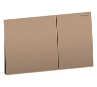 Geberit placa de accionamiento Sigma70 para 2 cisternas, 115.622.QB.1, Color: Oro rojo