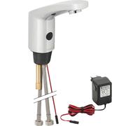Geberit Public - Grifo electrónico de lavabo, con mezclador, alimentación de red, cromado brillante 116.145.21.1
