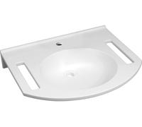 Geberit Publica lavabo 60x55.5 cm clásico para discapacitados blanco brillante 402160016
