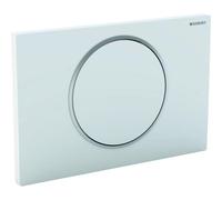 Geberit - Pulsador Geberit Sigma10, Para Descarga Interrumpible: Cromado Brillante/Cromado Mate/Cromado Brillante (115.758.KH.5)