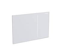 Geberit - Pulsador Geberit Sigma70, Para Doble Descarga, Para Cisterna Empotrada Sigma 12 Cm: Vidrio Blanco (115.620.SI.1)