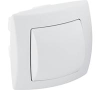 Geberit - Pulsador Manual Para Descarga Simple, Para Sistema De Descarga Para Inod Oros Geberit Con Accionamiento De Descarga Neumático: (240.571.11.1)