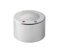 Geberit - Pulsador Para Tapa Con Autocierre Geberit Serie 25, Con Mezclador: Croma Do Brillante (240.257.21.1)
