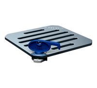 Geberit - Rejilla con cierre para desagüe de suelo 13x13 cm, acero inoxidable 388.107.00.1