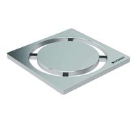 Geberit - Rejilla cuadrada de acero inoxidable Circle para desagüe en el suelo 154.311.00.1