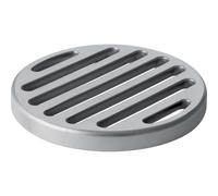 Geberit - Rejilla ranurada para desagüe de suelo, diámetro 14 cm, deslizante, acero inoxidable 388.133.00.1