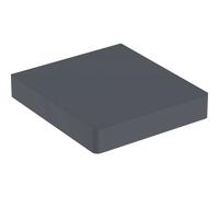 Geberit Renova Nr. 1 Confort cubierta estante 270x50x300 mm, grafito mate, 808627, 808627000