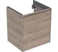 Geberit Renova Plan mueble bajo lavabo, con una puerta, 54,6x60,6x44,6cm, 504024JR1, Color: Estructura de madera de nogal americano / melamina - CM