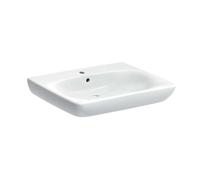 Geberit Selnova Comfort lavabo 65.5x55 cm rectangular clásico para discapacitados blanco brillante 501.463.00.7