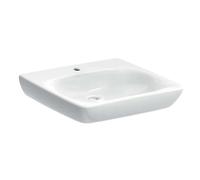 Geberit Selnova Comfort lavabo 60x55 cm rectangular clásico para discapacitados blanco brillante 502.770.00.7