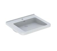 Geberit Selnova Compact Square lavabo 65x55 cm rectangular clásico blanco brillante 500.788.01.7