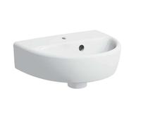 Geberit Selnova - Lavabo 36x29 cm, con 1 orificio para grifo, con rebosadero, blanco 500.320.01.7