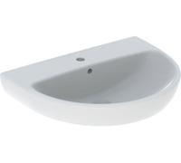 Geberit Selnova lavabo 65x50 cm semicircular clásico blanco brillante 500.297.01.7