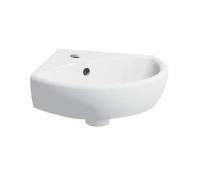 Geberit Selnova lavabo 41.5x41.5 cm esquina clásico blanco brillante 500.326.01.5
