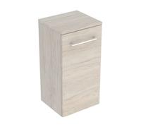 Geberit Selnova Square - Armario superior lateral 65x33x30 cm, 1 puerta, nogal claro hickory 501.275.00.1