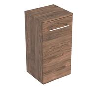 Geberit Selnova Square - Armario superior lateral 65x33x30 cm, 1 puerta, nogal hickory 501.274.00.1
