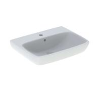 Geberit Selnova Square - Lavabo 60x46 cm, con 1 orificio para grifo, con rebosadero, blanco 500.300.01.7