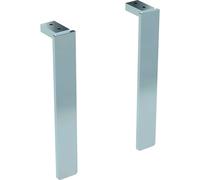 Geberit Selnova Square - Pies para muebles, 2 unidades, cromo 500.199.21.1