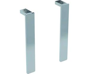 Geberit Selnova Square - Pies para muebles, 2 unidades, cromo 500.199.21.1