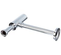 Geberit – Sifón de lavabo botella 151.034.21.1 – Salida horizontal D32 mm G1 1/4 – Cromado brillante