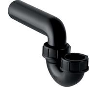 Geberit - Sifón de fregadero, con conexión de rosca, entrada vertical/salida horizontal, d 50 mm, d1 56 mm 152.043.16.1