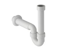 Geberit sifón de lavabo tubular blanco 152.704.11.1