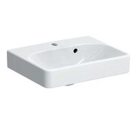 Geberit Smyle Square lavabo 45x36 cm rectangular clásico-para mueble-empotrado blanco brillante 500.222.01.1