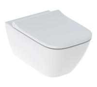 Geberit Smyle Square conjunto taza de inodoro + tapa suspendido sin reborde blanco 500.683.00.2