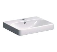 Geberit Smyle Square lavabo 60x48 cm rectangular clásico-para mueble-empotrado blanco brillante 500.229.01.1