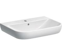 Geberit Smyle Square lavabo 65x48 cm rectangular clásico blanco brillante 500.230.01.8