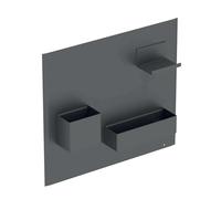 Geberit - Tablero magnético con compartimentos, 45x39 cm, lava mate 500.649.JK.2