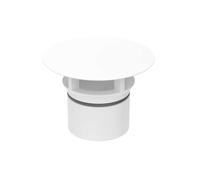 Geberit - Tapa de válvula para conexión de lavabo Clou, blanco alpino 241.993.11.1