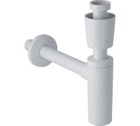 Geberit - Tapón de olores con pared de separación para lavabo, salida horizontal, d 32 mm, G 1 1/4, blanco alpino 151.034.11.1