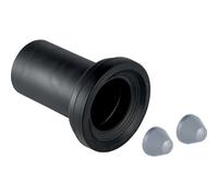Geberit - Tubo de conexión con manguito y tapas de cobertura, d 90 mm 152.425.46.1