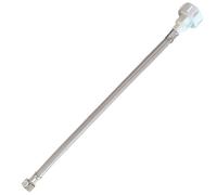 Geberit - Tubo de conexión flexible para cisternas empotradas Geberit (240.989.00.1) - Plateado - Silicona - 2.4 cm x 8.2 cm - Paquete de 1 artículo