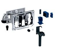 Geberit - Unidad de extracción de olores DuoFresh, control manual, para cisterna de descarga Sigma 12 cm, cromo 115.051.21.2
