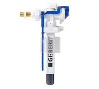 Geberit Válvula de llenado lateral tipo 383 de 3/8 pulgadas, válvula de entrada de latón para cisterna 222.019.00.5
