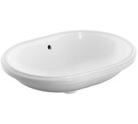 Geberit Variform lavabo 55x40 cm oval bajo encimera blanco brillante 500.756.01.2