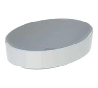 Geberit Variform lavabo 55x40 cm oval para mueble-sobre encimera blanco brillante 500.771.01.2