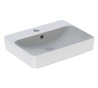 Geberit Variform lavabo 60x45 cm rectangular para mueble-sobre encimera blanco brillante 500.780.01.2