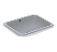 Geberit VariForm - Lavabo empotrado 58x49 cm, con rebosadero, blanco 500.764.01.2