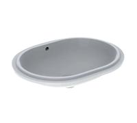 Geberit VariForm - Lavabo empotrado 61x46 cm, con rebosadero, blanco 500.756.01.2