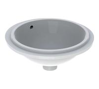 Geberit VariForm - Lavabo empotrado, diámetro 39 cm, con rebosadero, blanco 500.744.01.2
