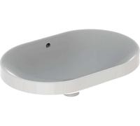 Geberit VariForm - Lavabo encastrado 60x40 cm, con rebosadero, blanco 500.728.01.2