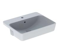 Geberit Lavabo Variform 55x45 cm Rectangular Empotrado Blanco Brillante 500.681.01.1