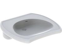 Geberit Vitalis lavabo 55x55 cm clásico para discapacitados blanco brillante 221556000