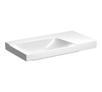 Geberit Xeno2 lavabo 90x48 cm rectangular clásico-con encimera blanco brillante 500.534.01.1
