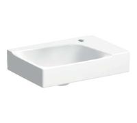 Geberit Xeno2 lavabo 40x28 cm rectangular clásico-para mueble blanco brillante 500.529.01.1